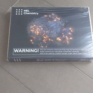 MEL Chemistry Science kit NIB sealed called But will it burn